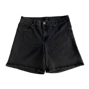 Women’s Arizona Denim Black Faded Shorts Size 16